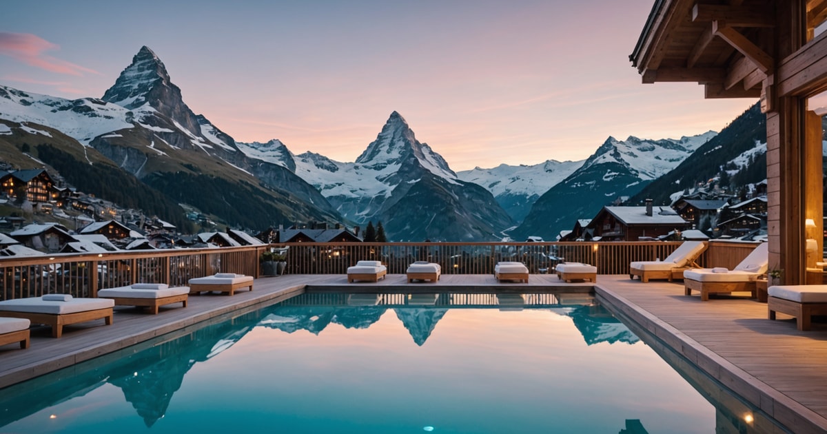 Mountain Bliss: Unwinding in Zermatt's Luxurious Spa Retreats